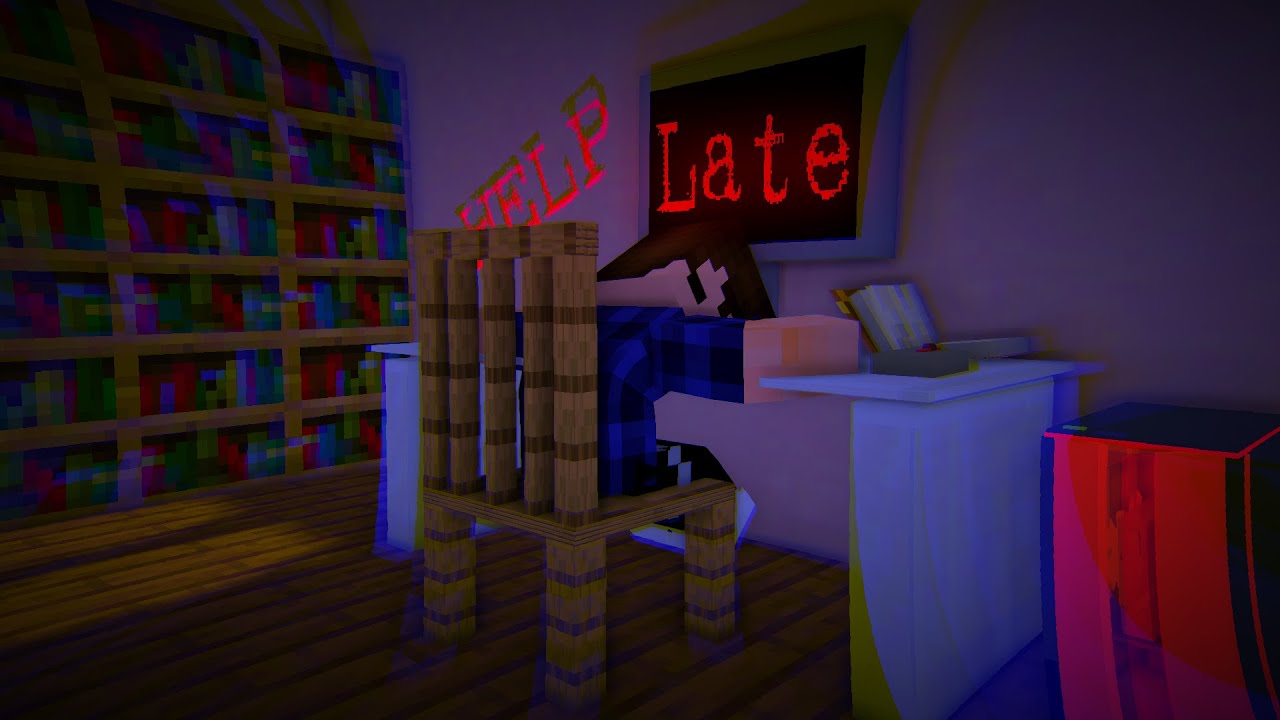 УСНУЛ И ОКАЗАЛСЯ В КОШМАРЕ - LATE MINECRAFT HORROR MAP 1.12.2 - YouTube