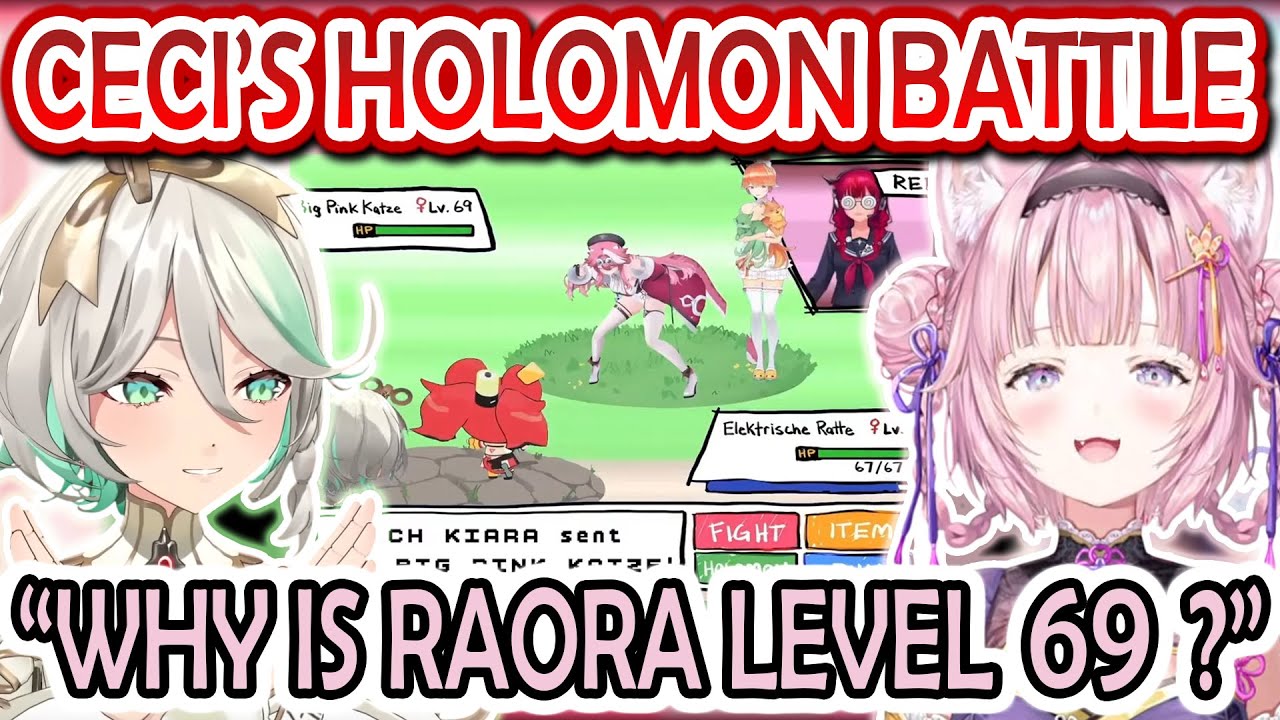 Koyori Is Really Impressed by Cecilia's Holomon Battle on Her Birthday Stream