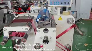 DABA Mini Slitting Rewinding Machine With Dual Rewinder Slitting Hot Foil Material