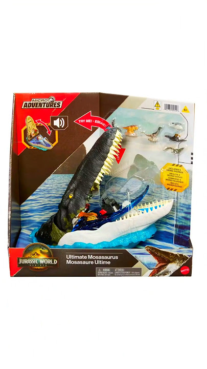 New Jurassic World Rebirth Micro Adventures Ultimate Mosasaurus Revealed!! #shorts #jurassicworld