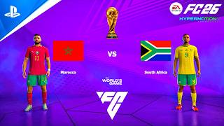 FC 26 PS4 - Morocco vs South Africa | FIFA World Cup