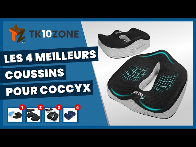 Coussin Coccyx Orthopédique - Bouée Médicale Ergonomique en Gel et Mousse à  Mémoire de Forme 