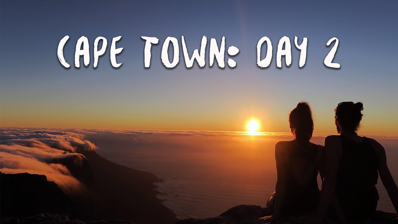 table mountain national park TABLE MOUNTAIN AT SUNSET | Africa Vlog 13