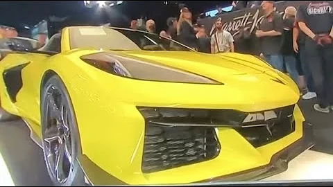 Who bought the 3.6 million dollar Corvette? (2023)