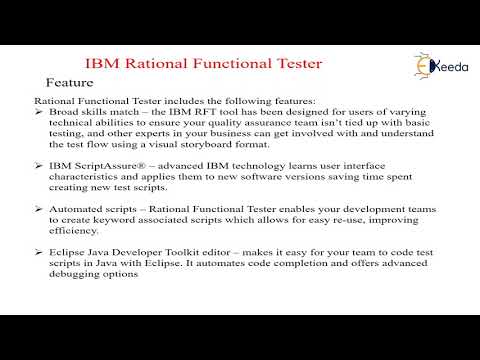 IBM Rational functional and Selenium - Test Automation - Software Testing and Quality Assurance thumbnail