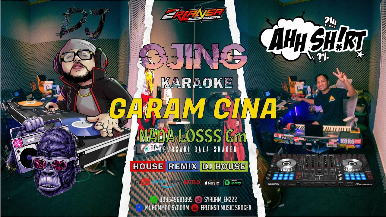 GARAM CINA DJ OJING KARAOKE - FULL DJ