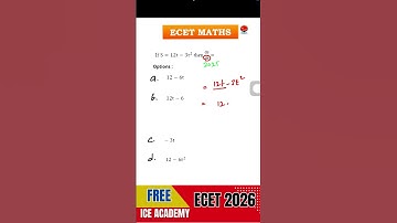 FREE ECET2026 Maths Classes 🚀 | Score High with Smart Tricks | Q-56 Fully Explained,#freeecet