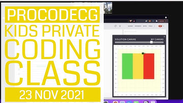 ProCodeCG Kids Private Coding Class - Arya - 23 Nov 2021