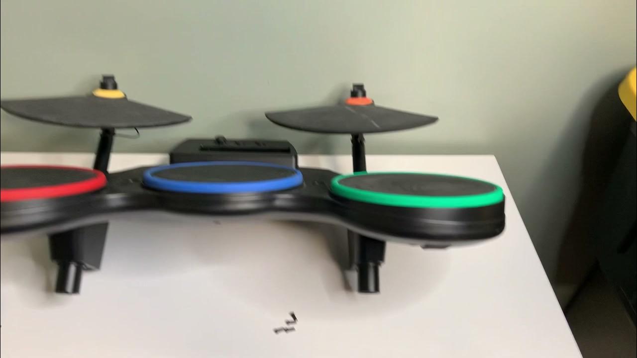 Assembling Wii Guitar Hero Drums YouTube