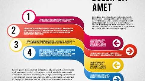 Stages Workflow Concept for PowerPoint by PoweredTemplate.com
