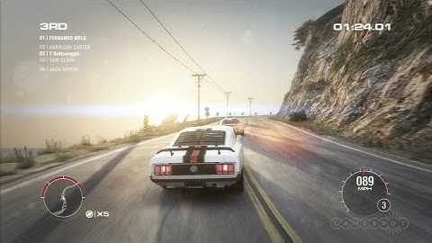 GRID 2 -  California Coast Gameplay (PS3)