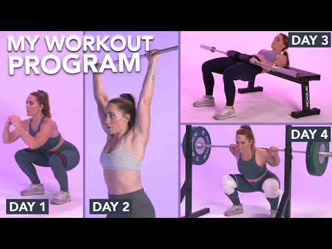 MY ENTIRE WEEK OF WORKOUTS - Training Heavy for Strength + Muscle!