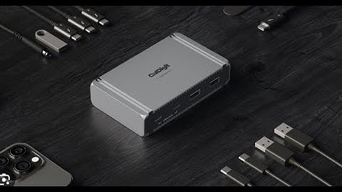 Caldigit The Element 5 Hub  Unboxing and Quick Review