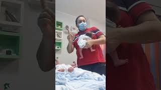 اول فيديو للتوأم سليم وسفيان مع خال العيال عمرهم يوم  نصائح الدكتور هاني عصام لحديثي الولادة #twins