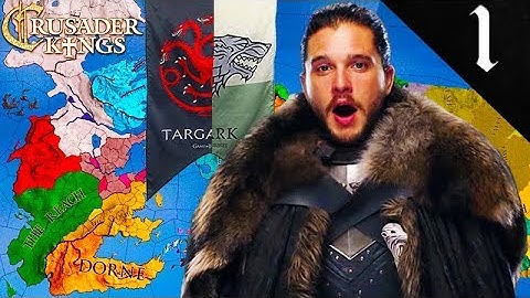 HAIL KING JON (AEGON) TARGARYEN! Crusader Kings 2: Game of Thrones: Jon Snow (Aegon Targaryen) #1