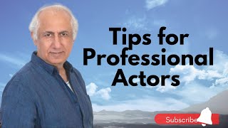 Tips For Professional Actors 1