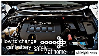 How to change car battery at home | Car battery kaise change karta hain | Battery Replacement