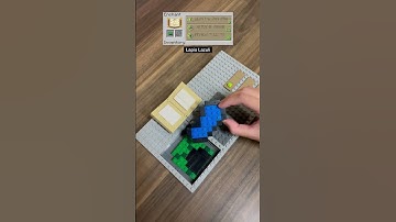 Enchanting Minecraft Turtle Shell BUT Lego!