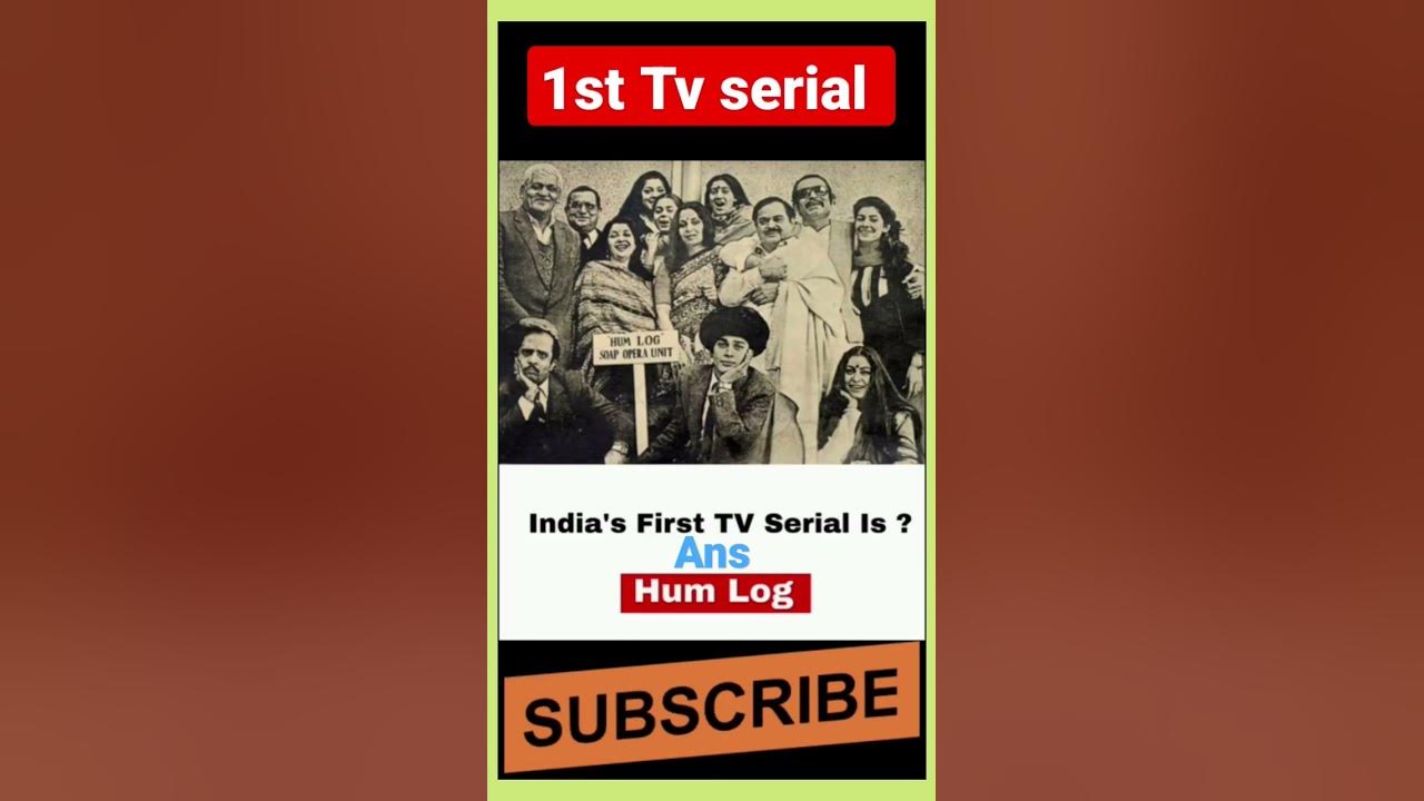 india-s-first-tv-serial-shots-viral-indiasfirst-humlog-youtube