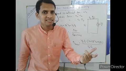 Condition for maximum efficiency of D.C. Machine