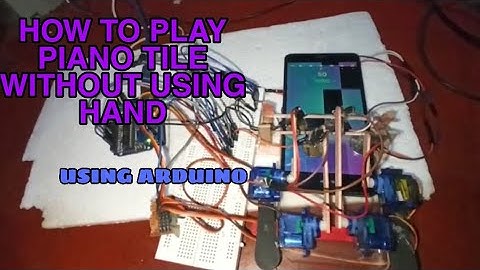 PIANO TILE SERVO MOTOR EDITION