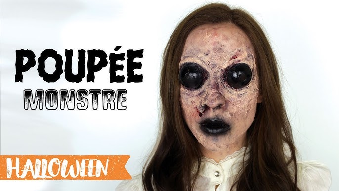 Maquillage Halloween : la poupée dans SAW - Les 20 meilleurs tutos