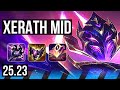XERATH vs VIKTOR (MID) | Legendary | KR Master | 25.23