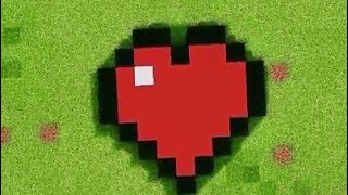 MINECRAFT FALLING SEND HEART ❤️