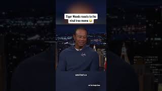 The meme made its way to Tiger 🌳🤝