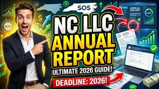 How to File Annual Report for LLC in North Carolina 2026