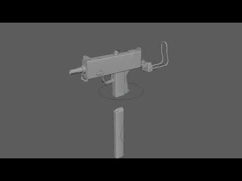 Maya Rigging - Ingram MAC-10