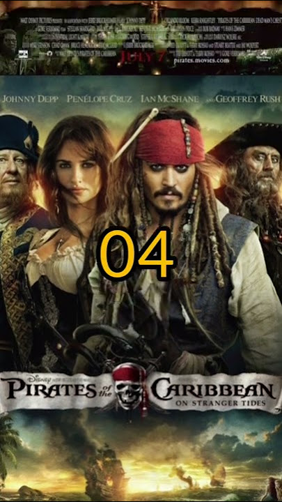 Ranking all Pirates of the Caribbean Movies
