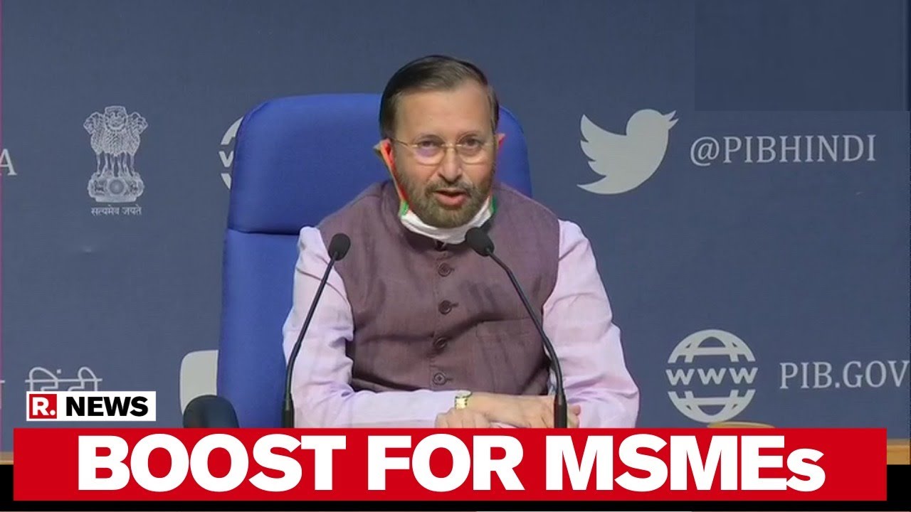Centre Announces Rs 20,000 Crores Package For MSMEs In Cabinet Briefing ...