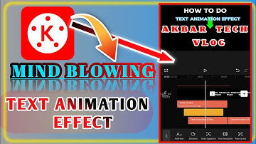 Text Animation Effect In Kinemaster / Kinemaster  Text Effect / Kinemaster Tutorial