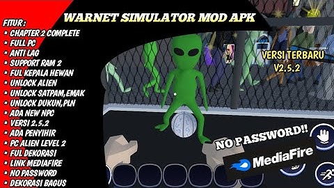 UPDATE!! REMAKE SAVEDATA WARNET SIMULATOR TERBARU || V2.5.2