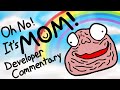 DEVELOPER COMPLETES HARD MODE ON HIS FIRST TRY?! | Oh No! It's MOM! - Developer Commentary