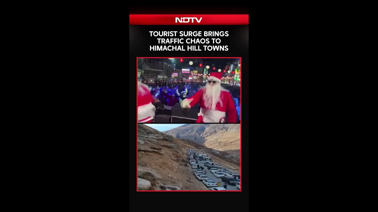 Himachal Pradesh News | Tourist Surge In Himachal Brings Traffic Chaos to Himachal Hill Towns