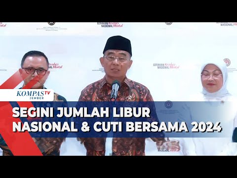 Pemerintah Tetapkan 27 Hari Libur Nasional &amp; Cuti Bersama Tahun 2024