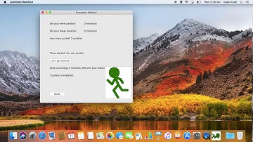 Pomodoro Method App Demo (Python)