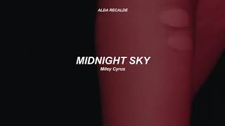 Midnight Sky - Miley Cyrus (videoclip)|| Español