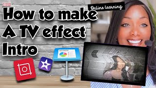 TV EFFECT INTRO LESSON STARTER || DIAMOND EDUCATION HUB