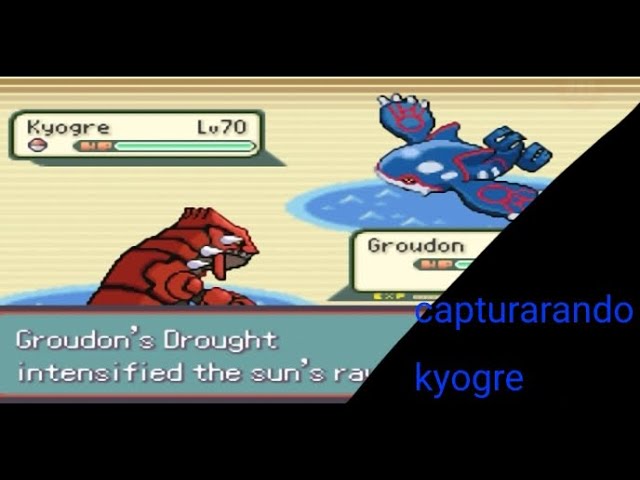 Como Capturar o KYOGRE No Pokémon Emerald 