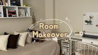 aesthetic & small room makeover ♡ | pinterest, korean-inspired 🧸✨