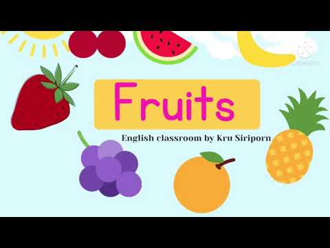 คำศัพท์ผลไม้ภาษาอังกฤษ what fruit is it? By cool Earng