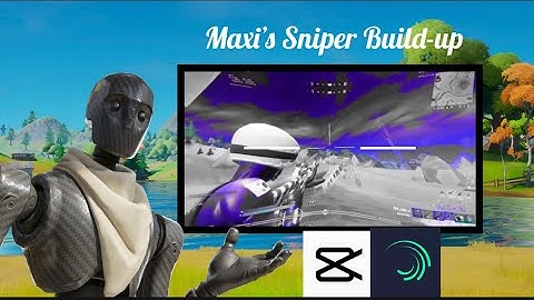 How to do Maxi’s Sniper Build up effect on mobile|Tutorial #9