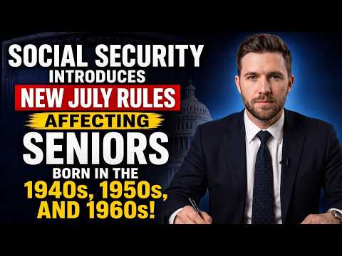 Social Security Introduces New July Rules Affecting Seniors Born in the 1940s, 1950s, and 1960s!