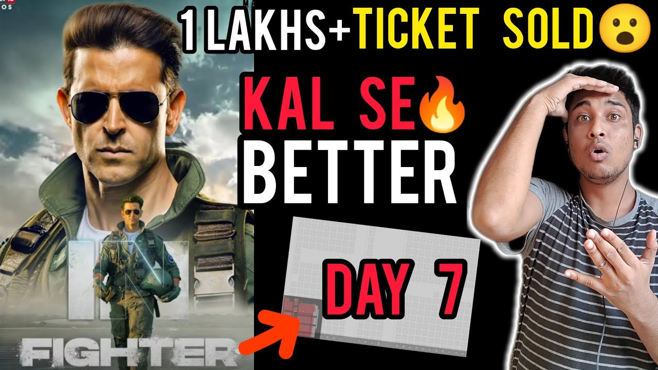 Fighter Day 7 Advance Booking | Fighter Box Office Collection | Fighter Movie Update |Hrithik Roshan