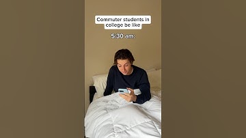 Commuting is actually THE worst😭 #college #student #studentlife #collegelife #university