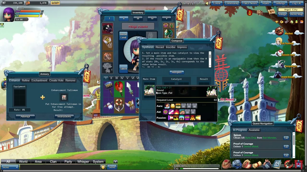 Pockie Ninja - Rice ball +21 to +22