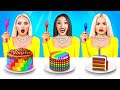 Big, Medium and Small Food Challenge! Giant Vs Tiny Cake Decorating by RATATA BRILLIANT